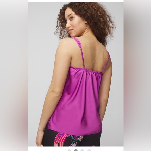 NWT Soma Satin Strappy Cami in Prism Purple Sleep Lounge Casual , size XXL - Picture 9 of 9
